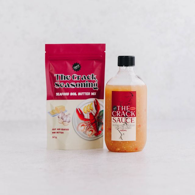 Crack Pack (1 Spicy Sauce & 1 Crack Seasoning)